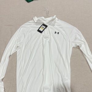 Under Armour White Performance Long Sleeve